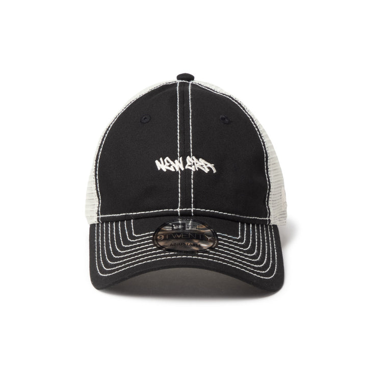 9TWENTY Trucker Tagging Logo Mini Black/Chrome White Adjustable