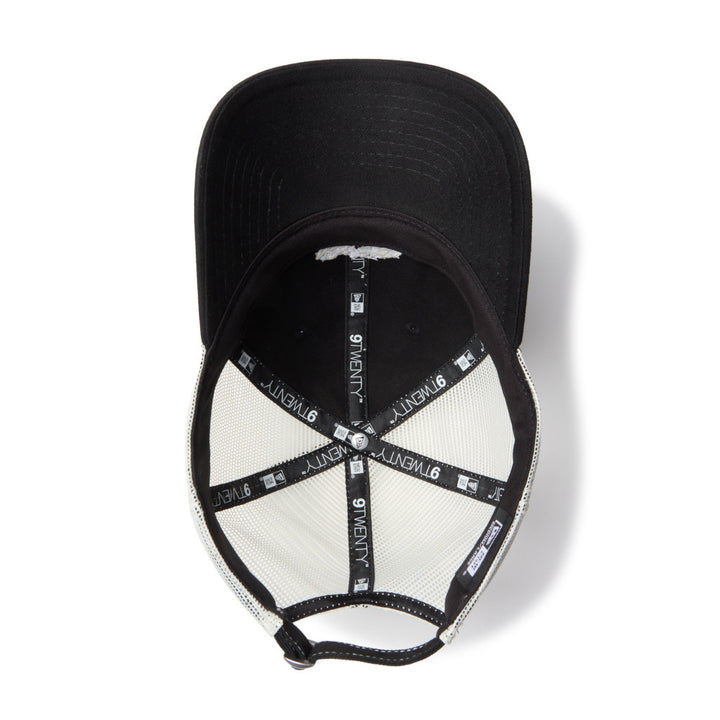 9TWENTY Trucker Tagging Logo Mini Black/Chrome White Adjustable