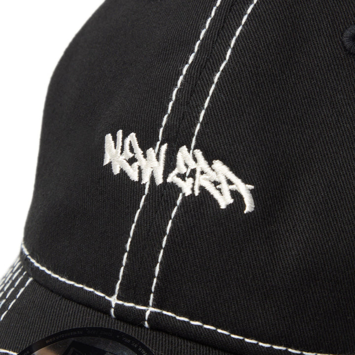 9TWENTY Trucker Tagging Logo Mini Black/Chrome White Adjustable
