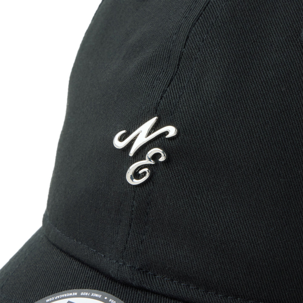 9TWENTY New Era Classic Metal Logo Black Adjustable