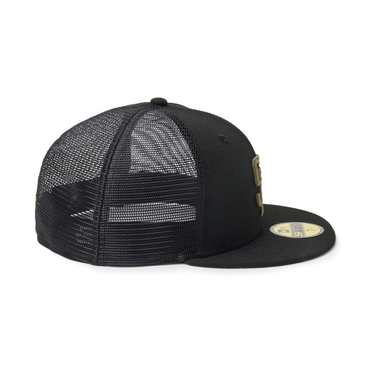 59FIFTY Trucker San Diego Padres MLB Hydrangea Black Fitted