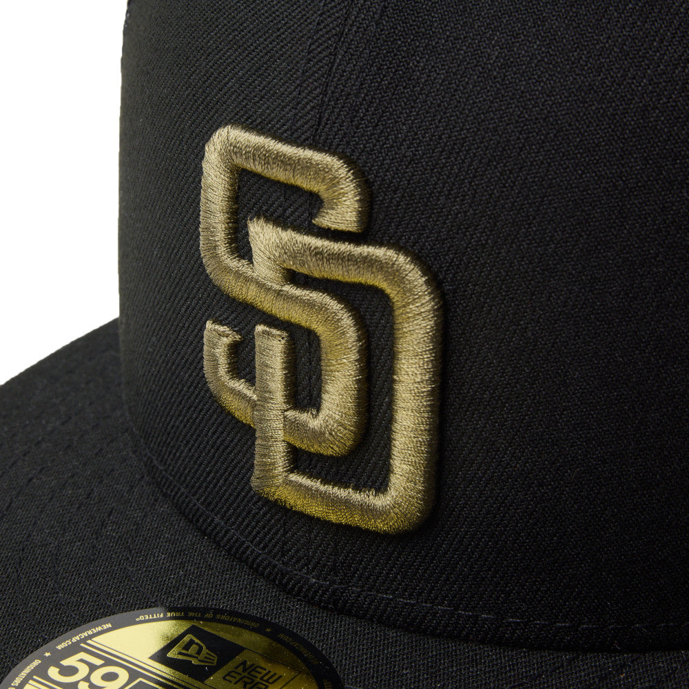 59FIFTY Trucker San Diego Padres MLB Hydrangea Black Fitted
