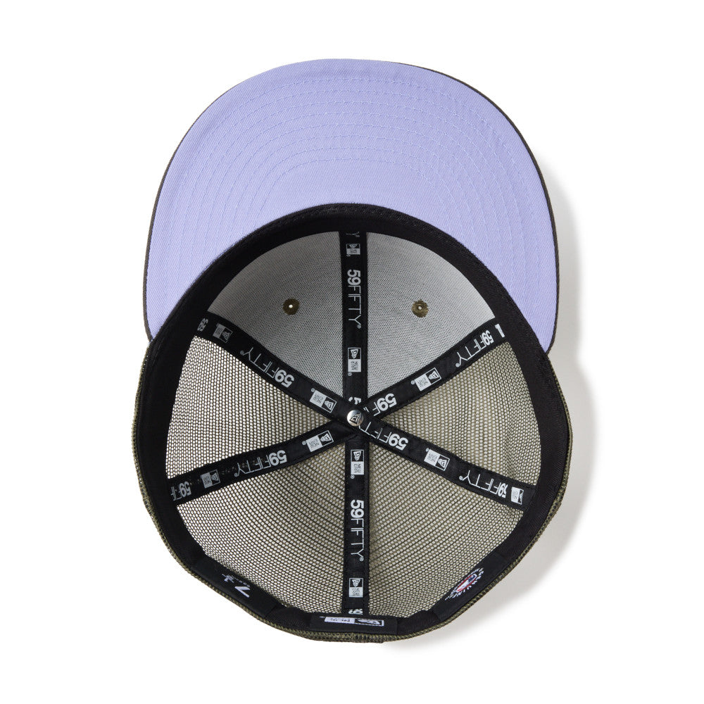59FIFTY Trucker New York Yankees MLB Hydrangea Olive Fitted