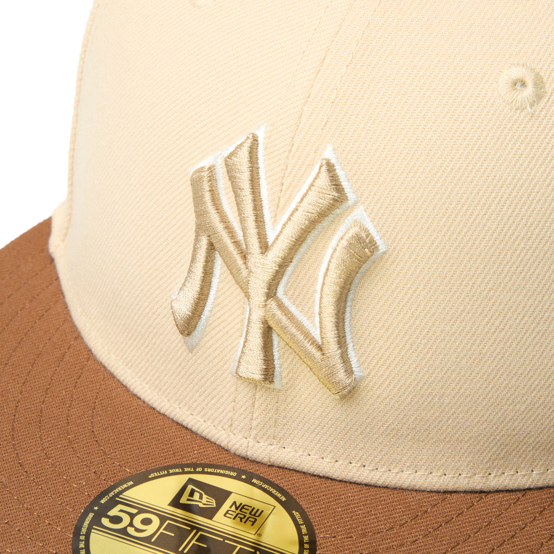 59FIFTY New York Yankees Mocha Mousse Oat Milk Fitted