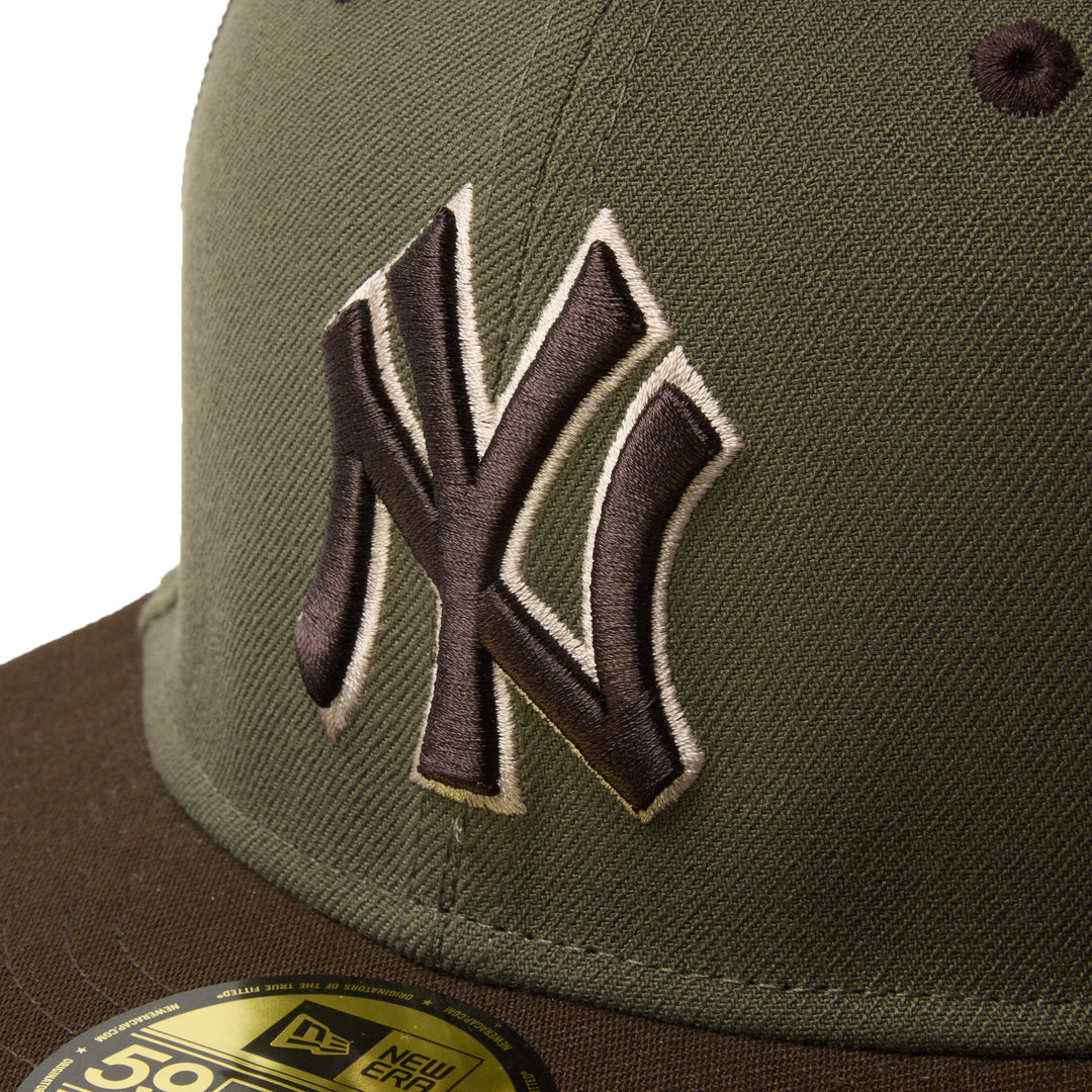 59FIFTY New York Yankees Camouflage Color Variation New Olive Fitted