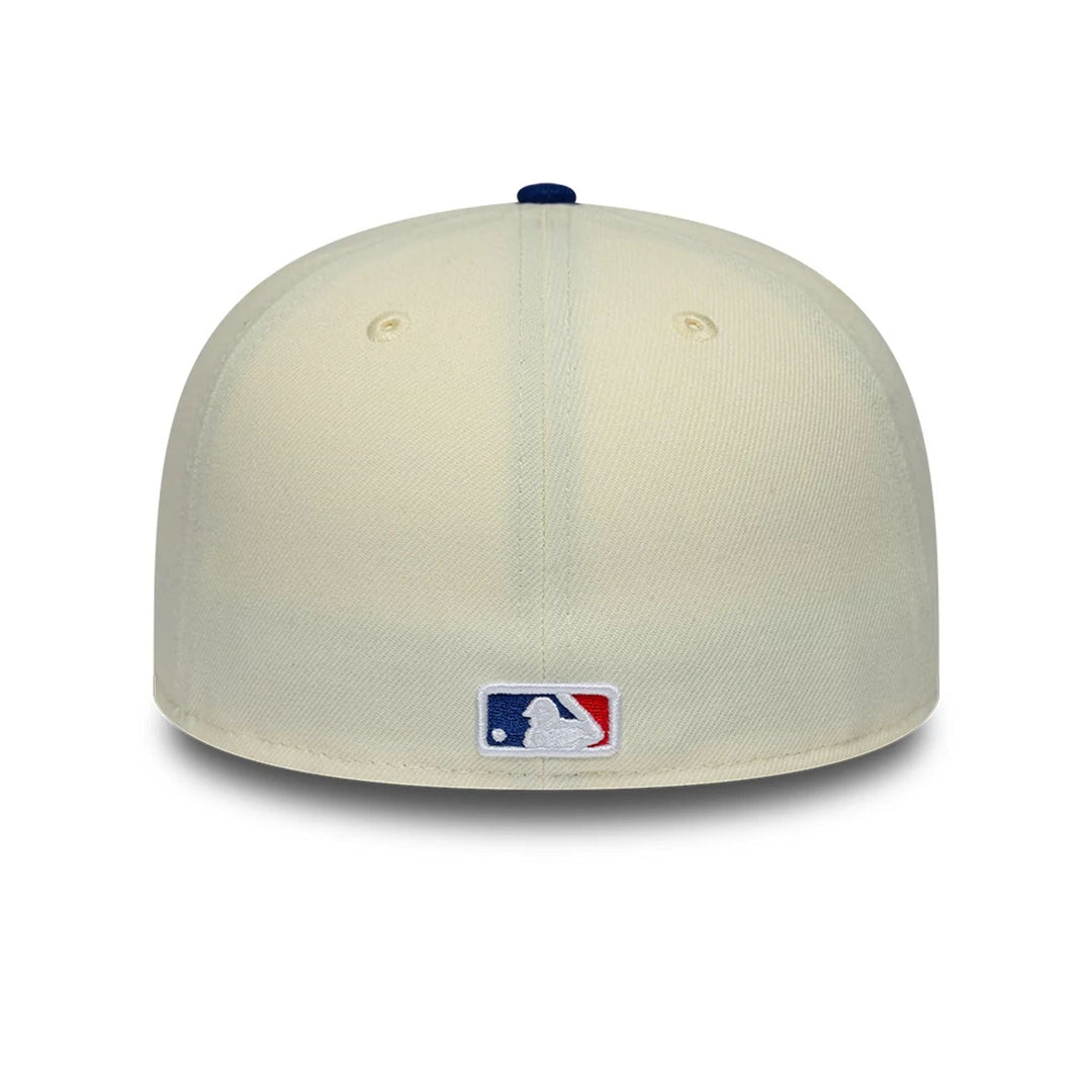 59FIFTY Los Angeles Dodgers Upside Down Cream Fitted