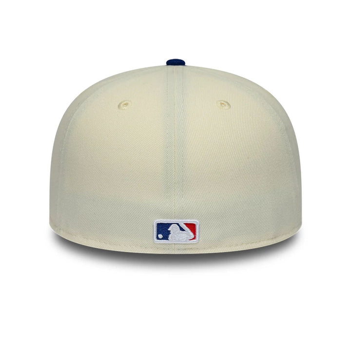 59FIFTY Los Angeles Dodgers Upside Down Cream Fitted