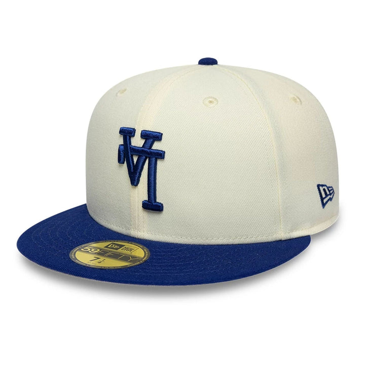 59FIFTY Los Angeles Dodgers Upside Down Cream Fitted