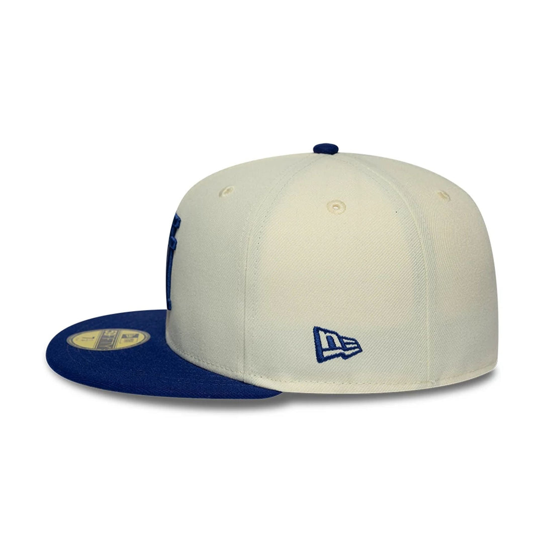 59FIFTY Los Angeles Dodgers Upside Down Cream Fitted