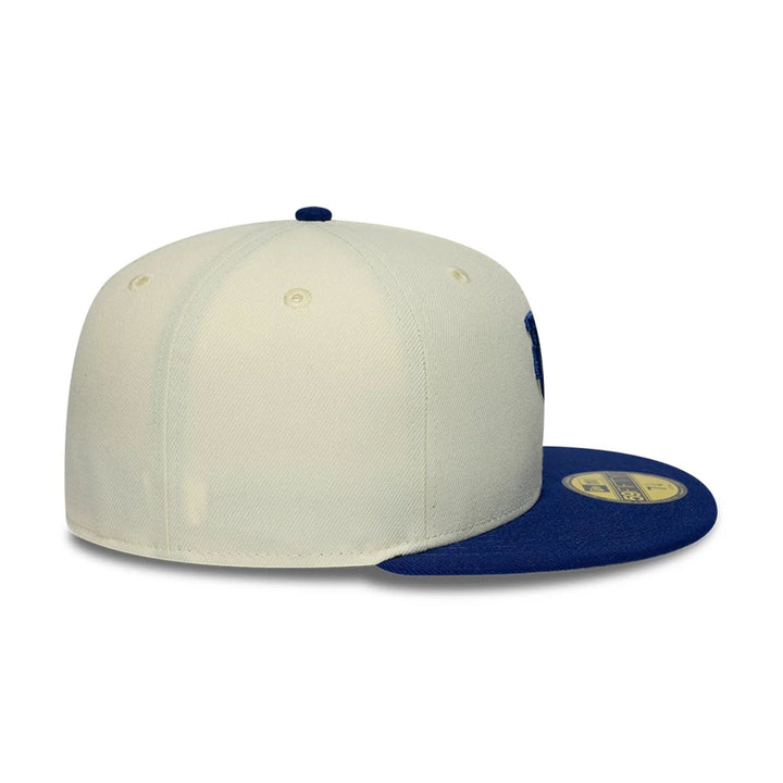 59FIFTY Los Angeles Dodgers Upside Down Cream Fitted