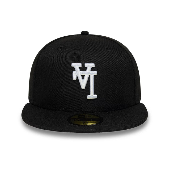 59FIFTY Los Angeles Dodgers Upside Down Black Fitted