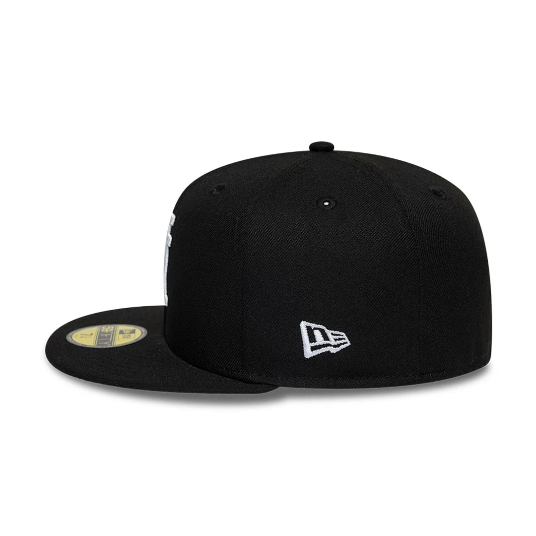 59FIFTY Los Angeles Dodgers Upside Down Black Fitted