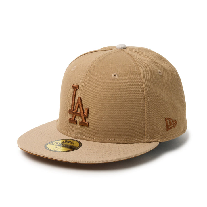 59FIFTY Los Angeles Dodgers Camouflage Color Variation Khaki Fitted