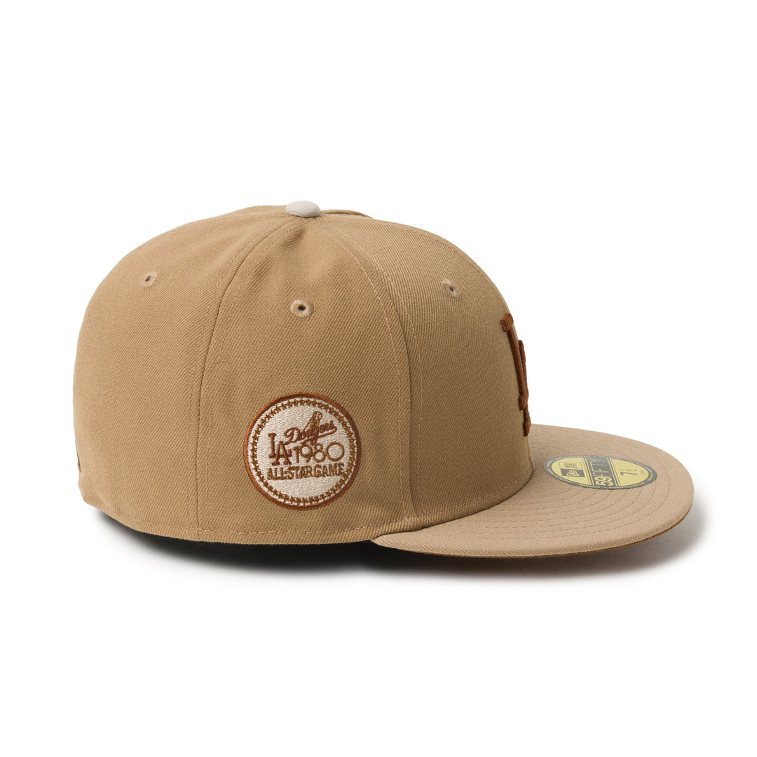 59FIFTY Los Angeles Dodgers Camouflage Color Variation Khaki Fitted