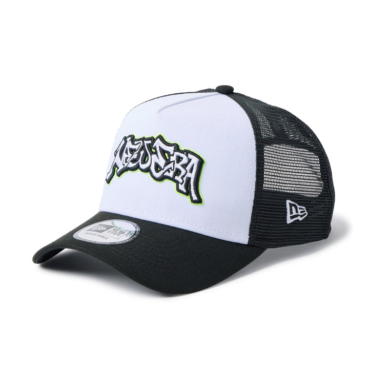 9FORTY A-Frame Trucker Wall Art White Black Snapback