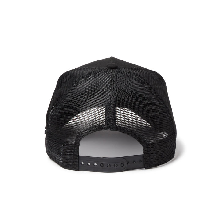9FORTY A-Frame Trucker Metal Flag Black Silver Snapback