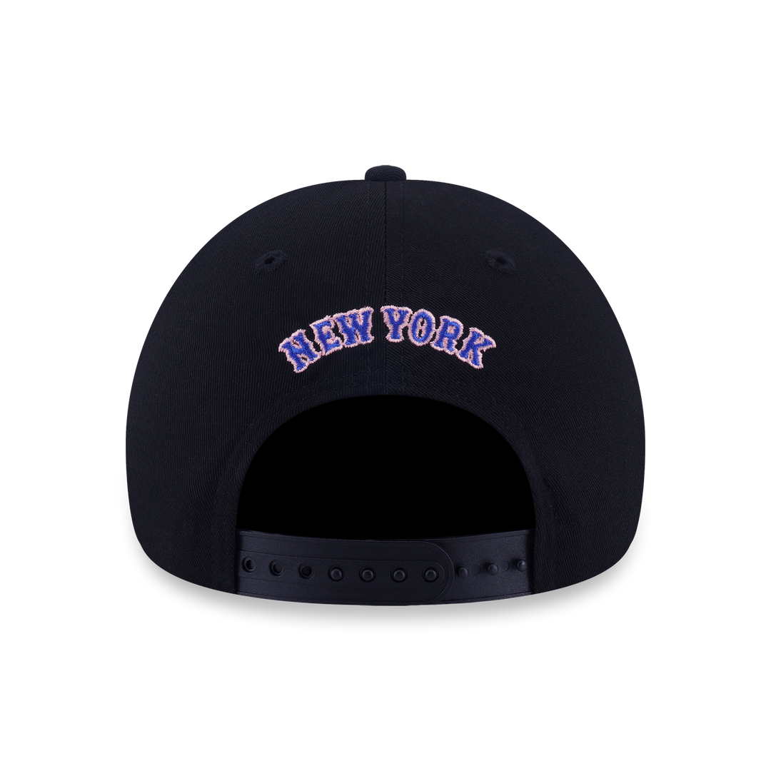 9FORTY New York Mets New Era x MLB x BLACKPINK Black Snapback