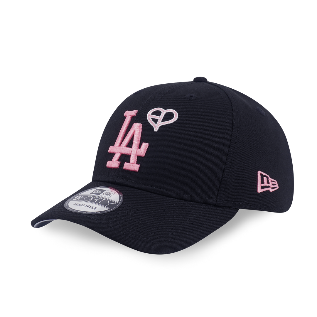 9FORTY Los Angeles Dodgers New Era x MLB x BLACKPINK Black