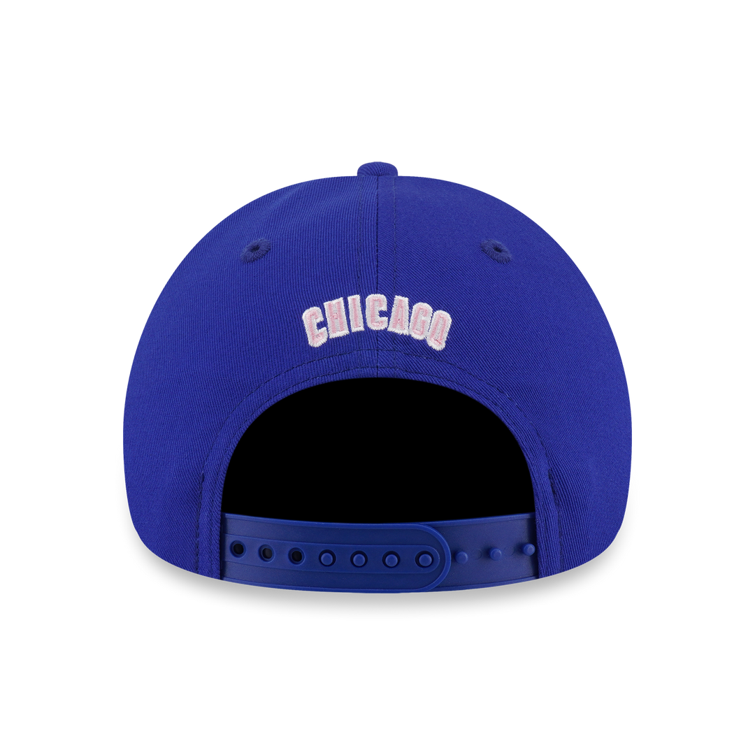 9FORTY Chicago Cubs New Era x MLB x BLACKPINK Royal Snapback