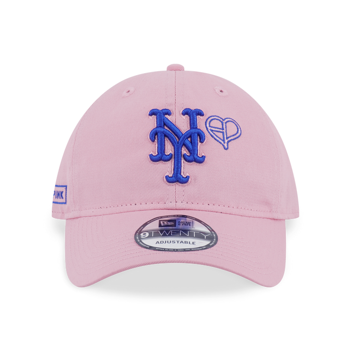 9TWENTY New York Mets New Era x MLB x BLACKPINK Pink Adjustable