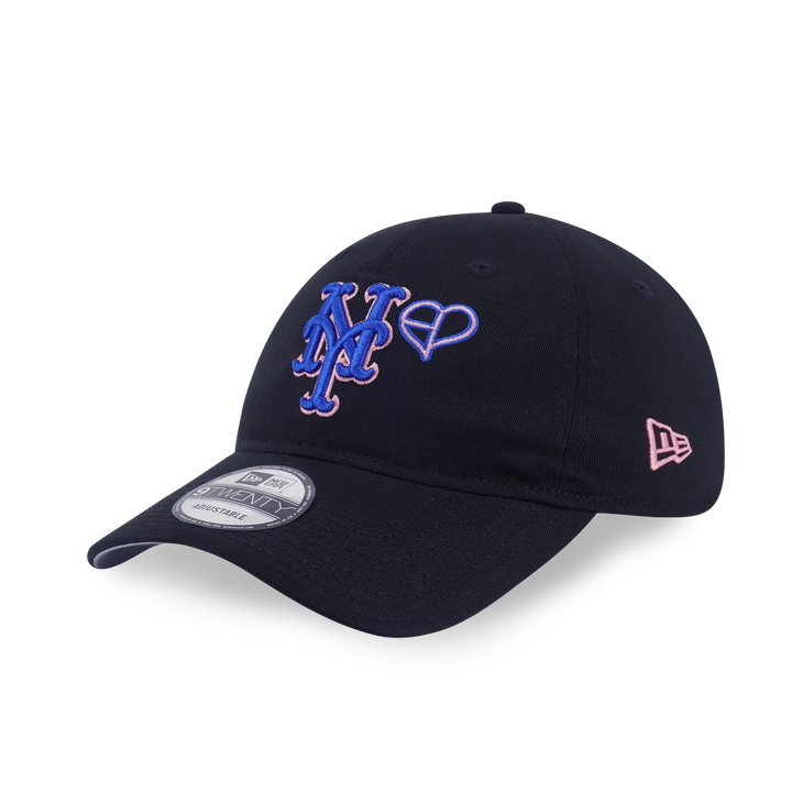 9TWENTY New York Mets New Era x MLB x BLACKPINK Black Adjustable