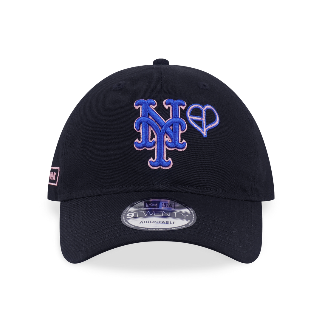 9TWENTY New York Mets New Era x MLB x BLACKPINK Black Adjustable