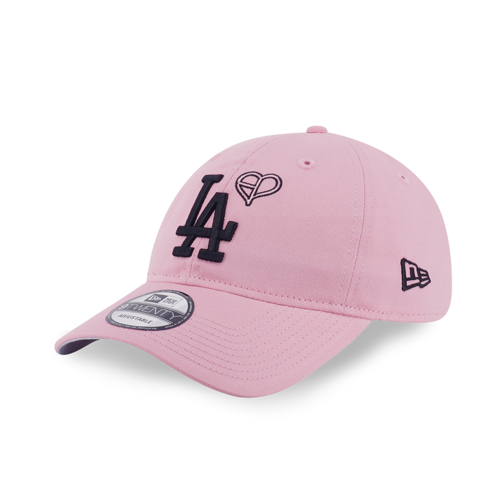 9TWENTY Los Angeles Dodgers New Era x MLB x BLACKPINK Pink Adjustable