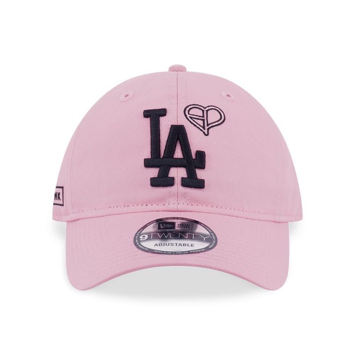9TWENTY Los Angeles Dodgers New Era x MLB x BLACKPINK Pink Adjustable