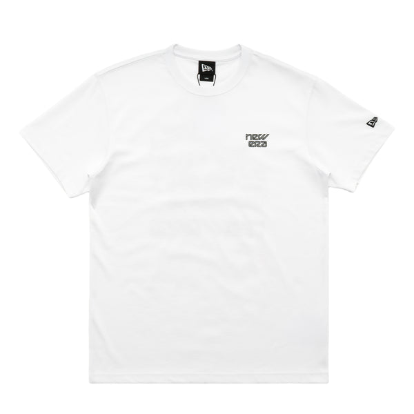 Motorsports Multicolor White Short Sleeve T-Shirt