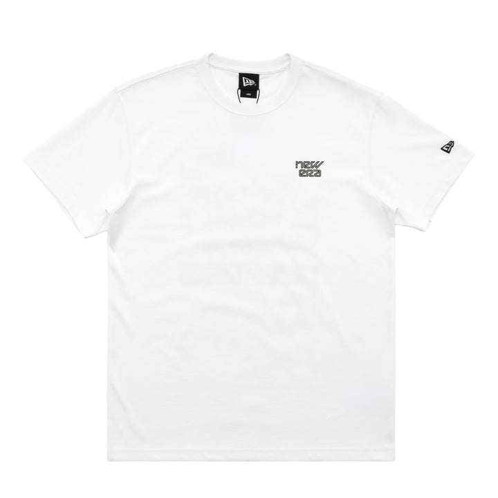 New Era Motorsports Multicolor White Short Sleeve T-Shirt
