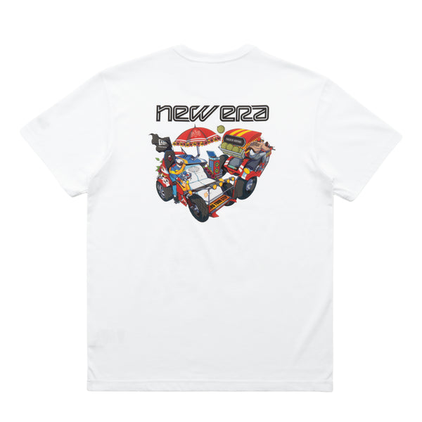 Motorsports Multicolor White Short Sleeve T-Shirt alternate