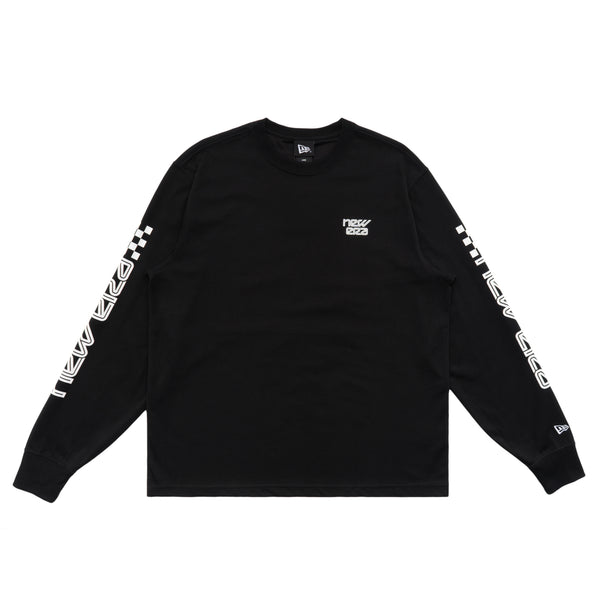 Motorsports Black Long Sleeve T-Shirt