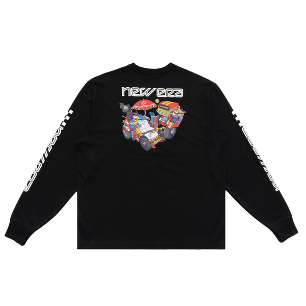 Motorsports Black Long Sleeve T-Shirt alternate