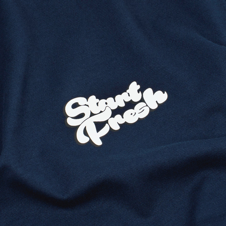 New Era Raya Kosong-Kosong Blue Short Sleeve T-Shirt