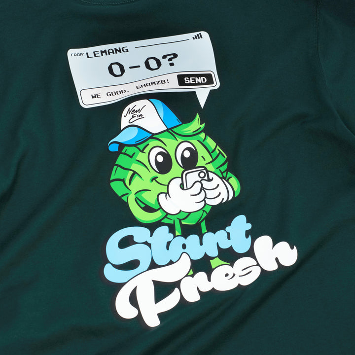 New Era Raya Start Fresh Dark Green Short Sleeve T-Shirt