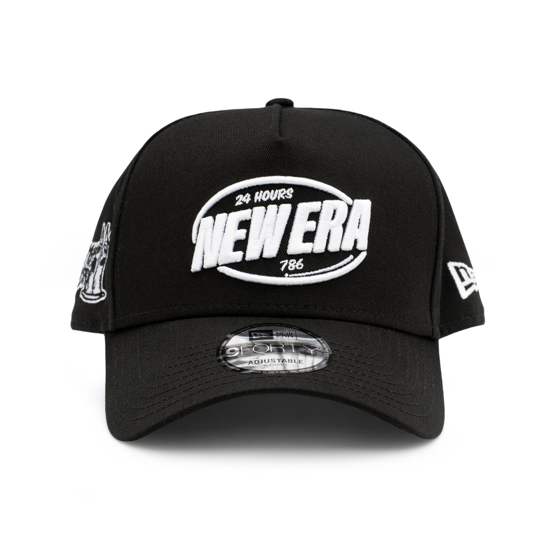 9FORTY A-Frame The Mamak Roti Tisu Monster Logo Black Snapback