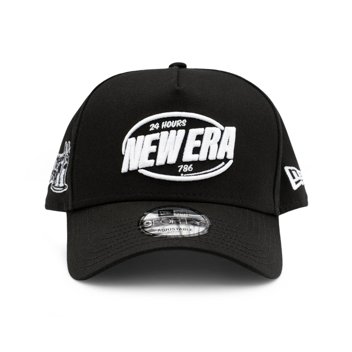 9FORTY A-Frame The Mamak Roti Tisu Monster Logo Black Snapback