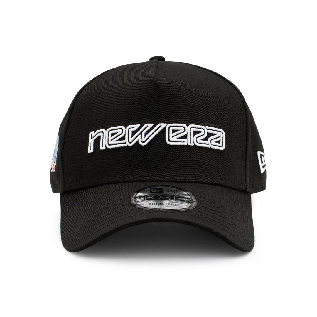 9FORTY A-Frame New Era Motorsports Logo Black Snapback