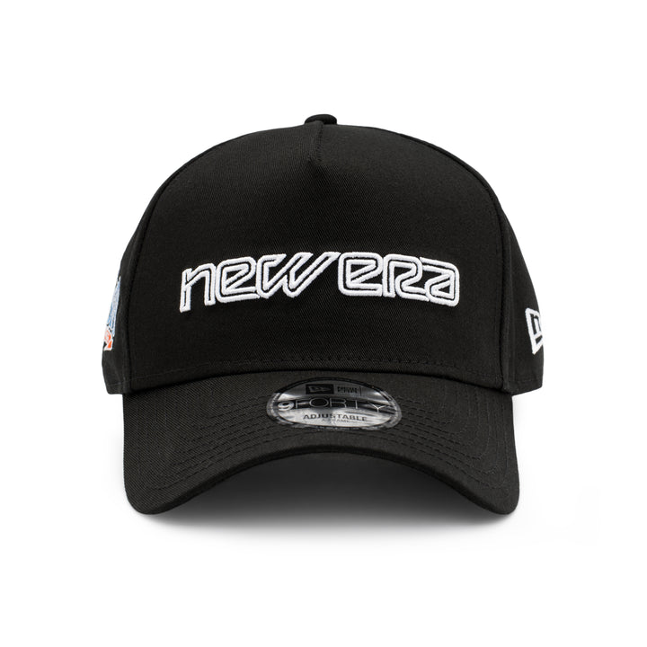 9FORTY A-Frame New Era Motorsports Logo Black Snapback