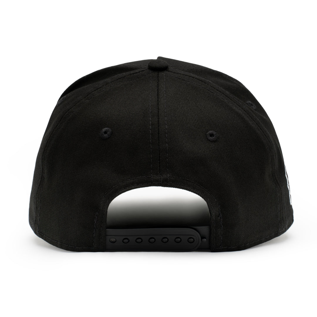9FORTY A-Frame New Era Motorsports Logo Black Snapback