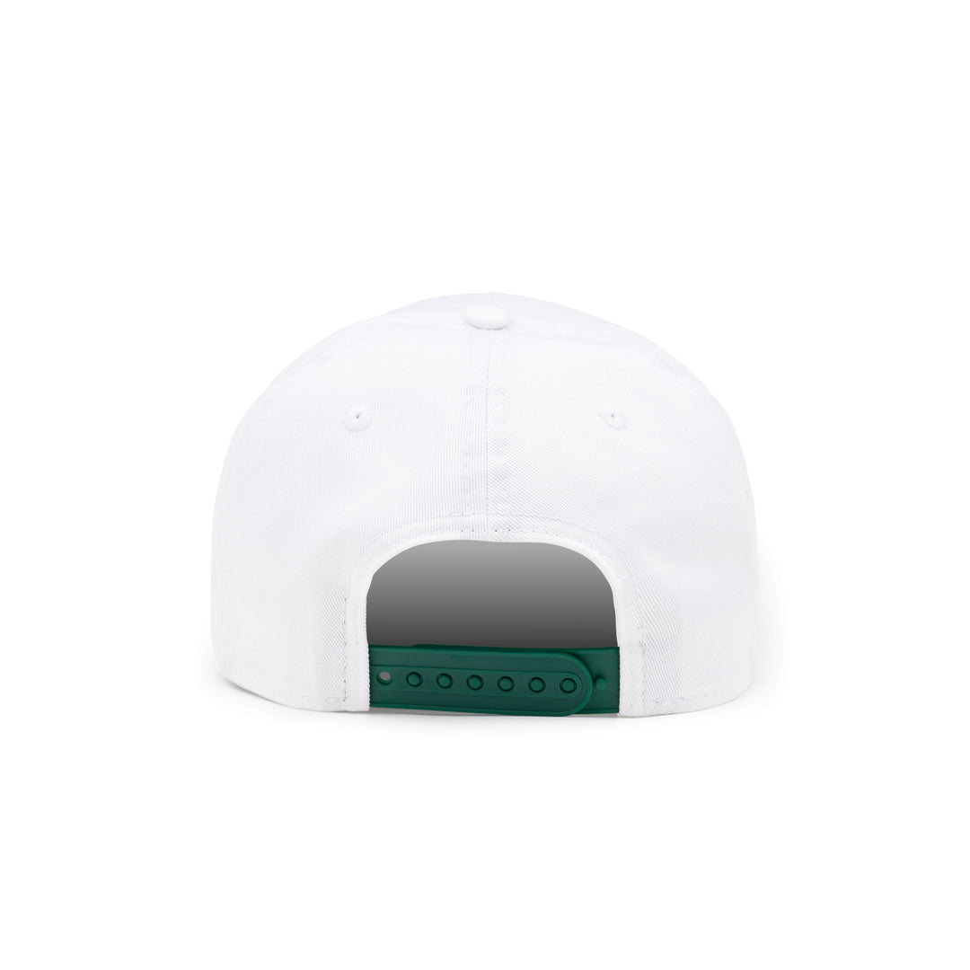 9FORTY A-Frame Raya Kosong-Kosong White Kelly Green Snapback