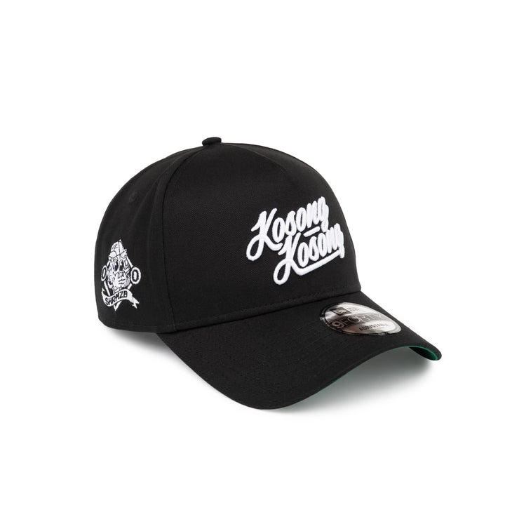 9FORTY A-Frame Raya Kosong-Kosong Black Snapback