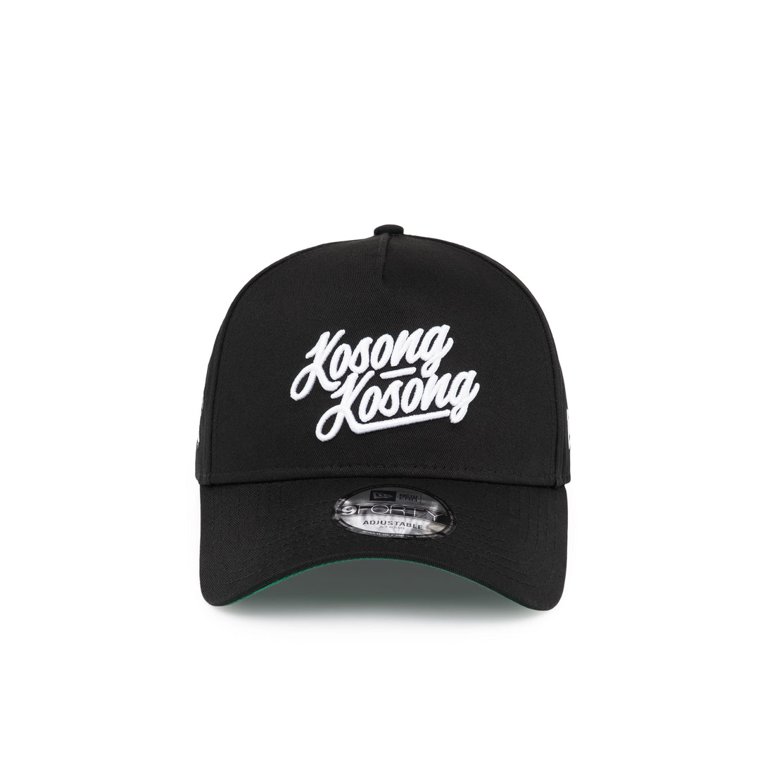 9FORTY A-Frame Raya Kosong-Kosong Black Snapback
