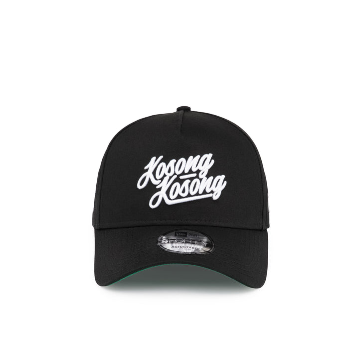 9FORTY A-Frame Raya Kosong-Kosong Black Snapback