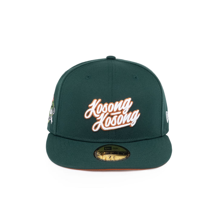 59FIFTY Raya Kosong-Kosong Dark Green Fitted