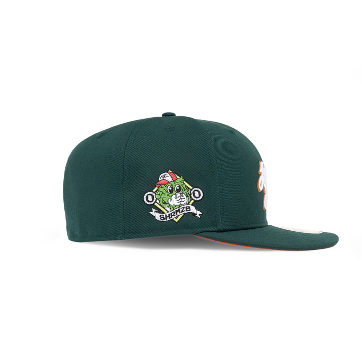 59FIFTY Raya Kosong-Kosong Dark Green Fitted