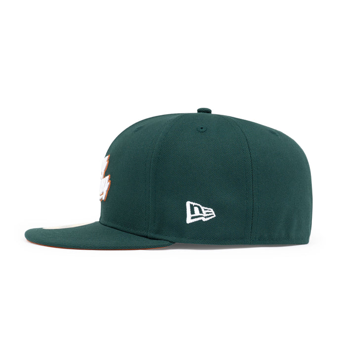 59FIFTY Raya Kosong-Kosong Dark Green Fitted
