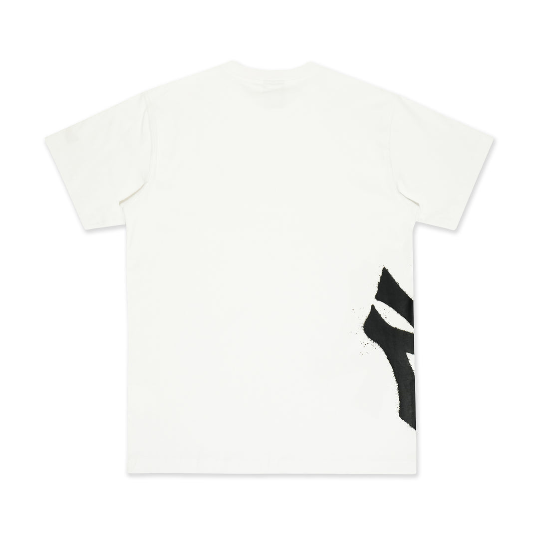 New York Yankees Spray Paint White Short Sleeve T-Shirt