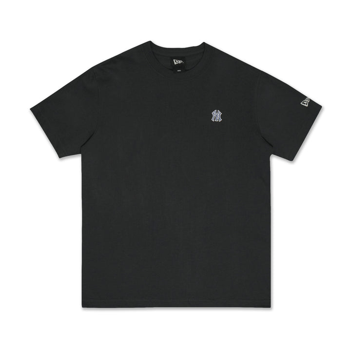 New York Yankees MLB Patchwork Steel Clouds Gray Short Sleeve T-Shirt