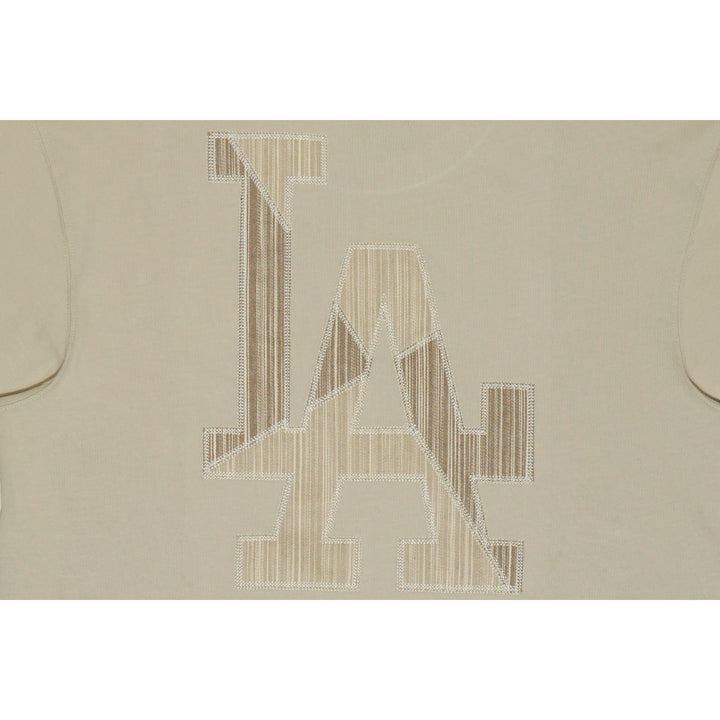 Los Angeles Dodgers MLB Patchwork Vintage Stone Short Sleeve T-Shirt